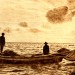 Pesca-sul-lago-77-x-54cm-opere-artista-pirografia-renzo-gaioni